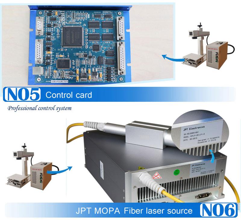 color fiber laser marking machine for ss  color fiber laser marking machine for ss