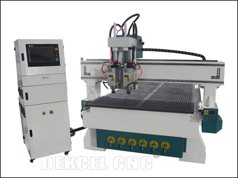 Multi head wood engraving cnc router machine features and applications