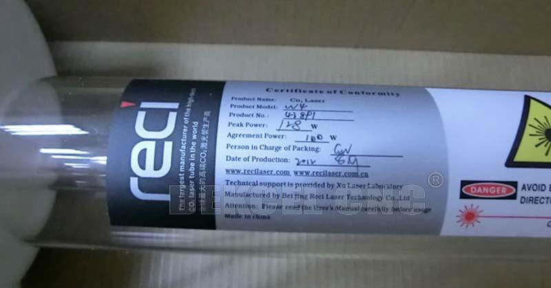 reci co2 laser engraving machine tube parameter certificate.jpg