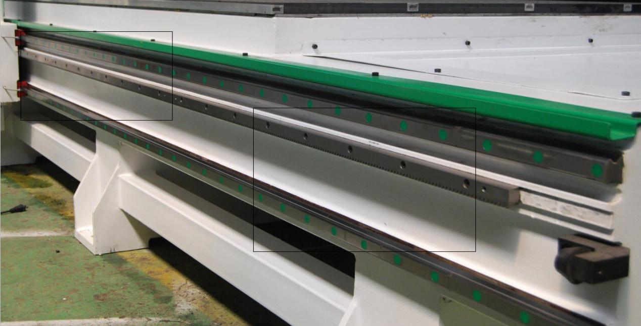 cnc router guide rails