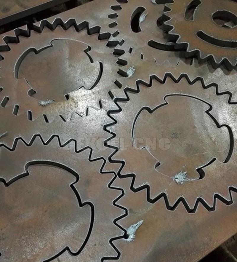 10mm metal plasma cutting machine sample