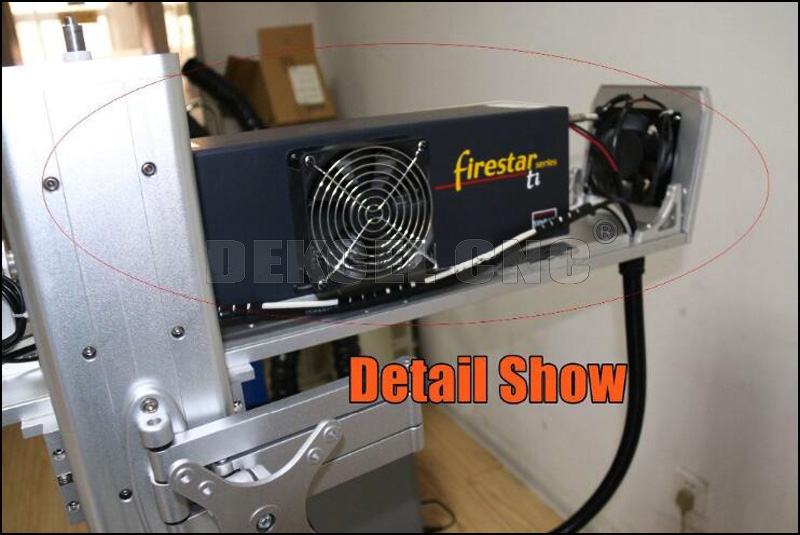 synrad RF metal tube cooling fan of co2 nometal laser marking machine