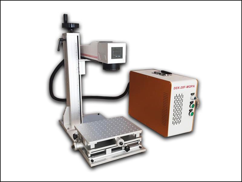 Hot sale color fiber laser marking machine for SS