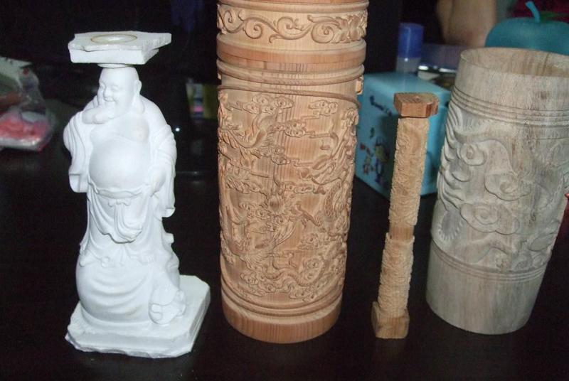 cylinder engraving machine for wood leg