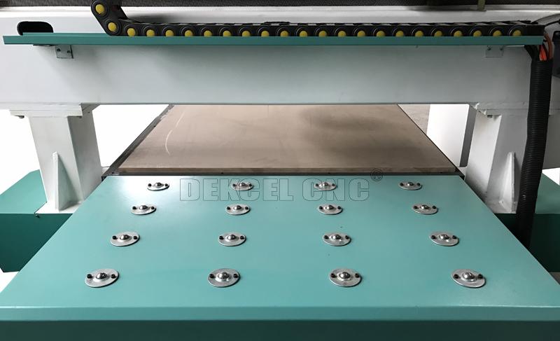 atc wood cnc router vacuum table