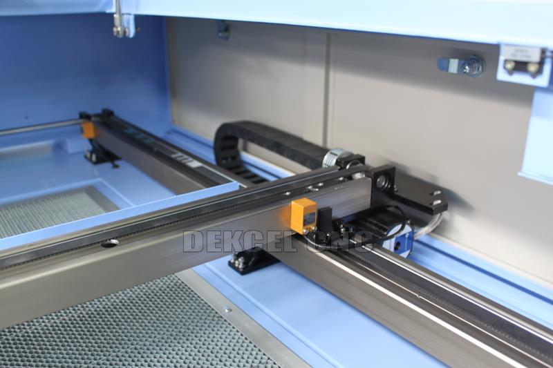 hiwin rails of cnc laser mdf cutting 