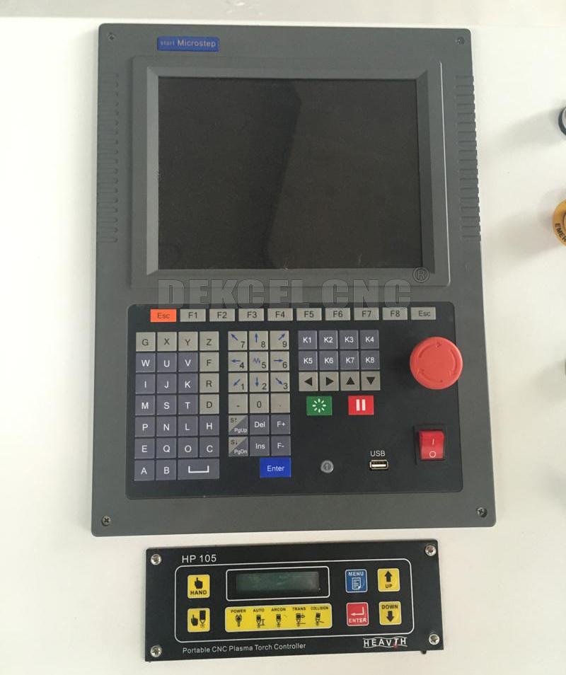 start control system of tube plasma cutting machine
