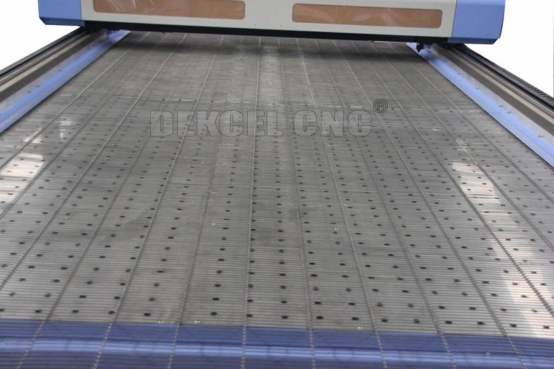 auto feeding fabric co2 laser cutting machine honey comb table
