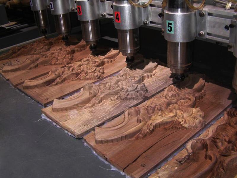 multi-spindle cnc router samples