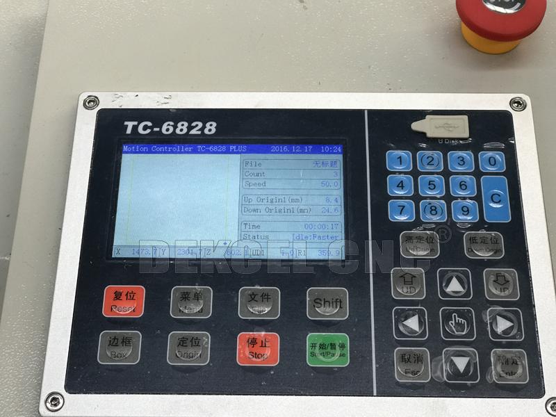 oscillating cutter plotter machine control system