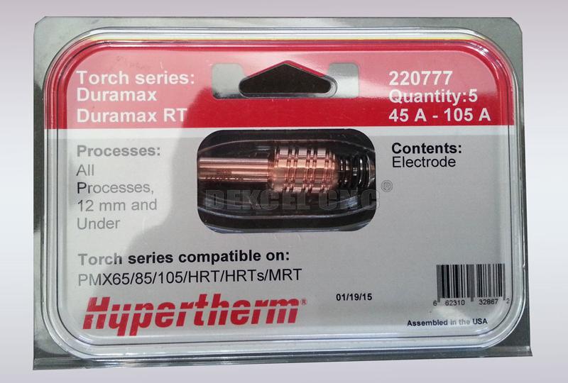 65A hypertherm plasma electrode