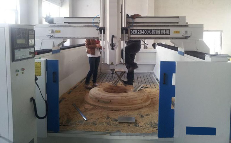 wood mold cnc engraver router sample