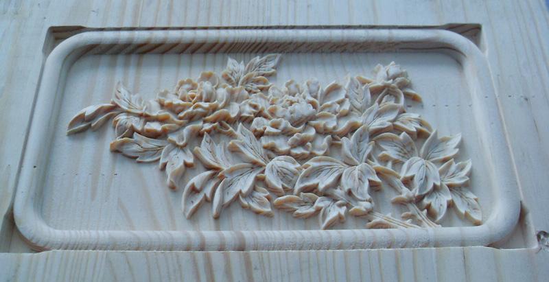 cnc wood router machine samples