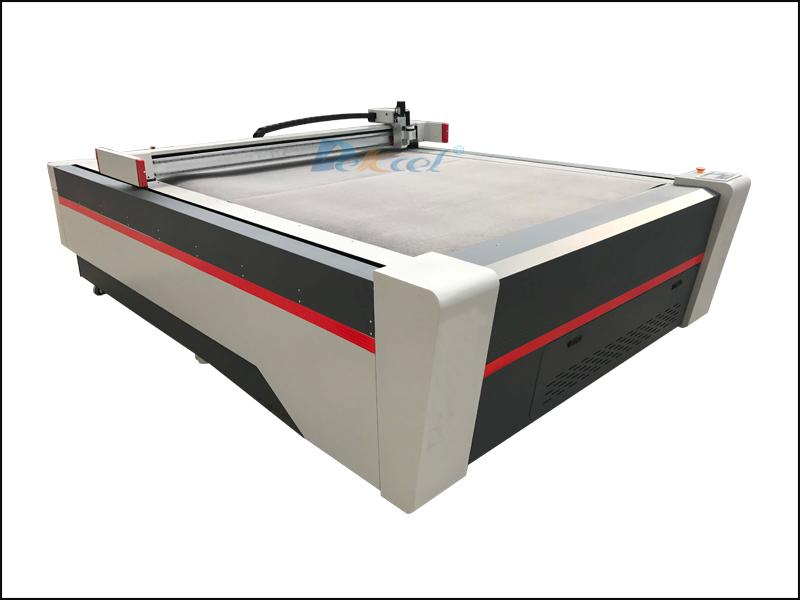 Carpet oscillating knife cutter machine for sale from China