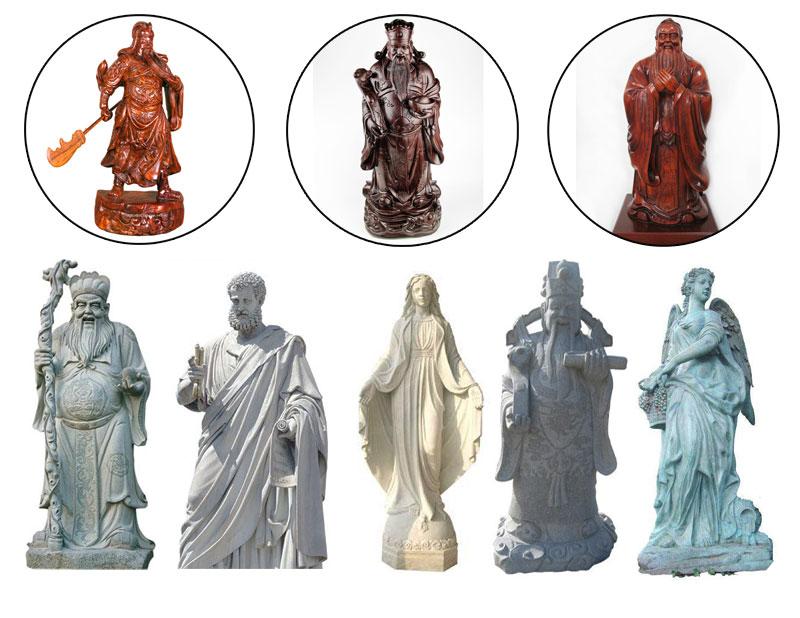 wood sculpture cnc router carving machine 5 Axis samples