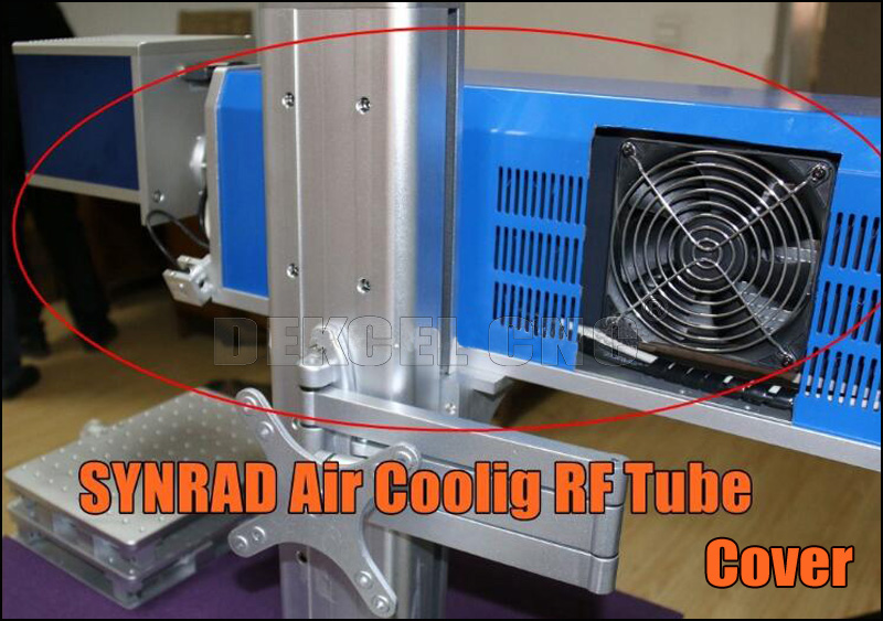 synrad RF metal tube cover of co2 laser marking machine