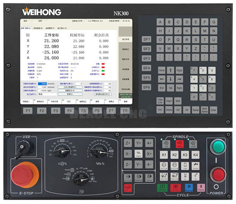 cnc router nk 300 contro system