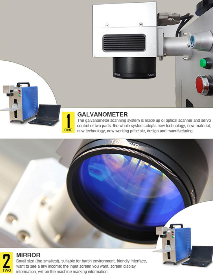 laser marking machine parts