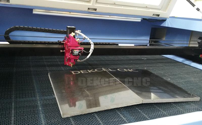 nonmetal following head of laser engraver