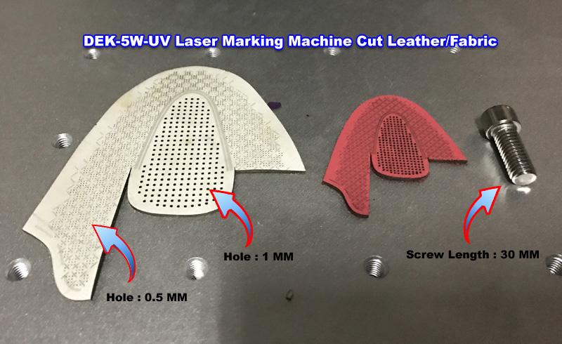 uv laser marking machine samples