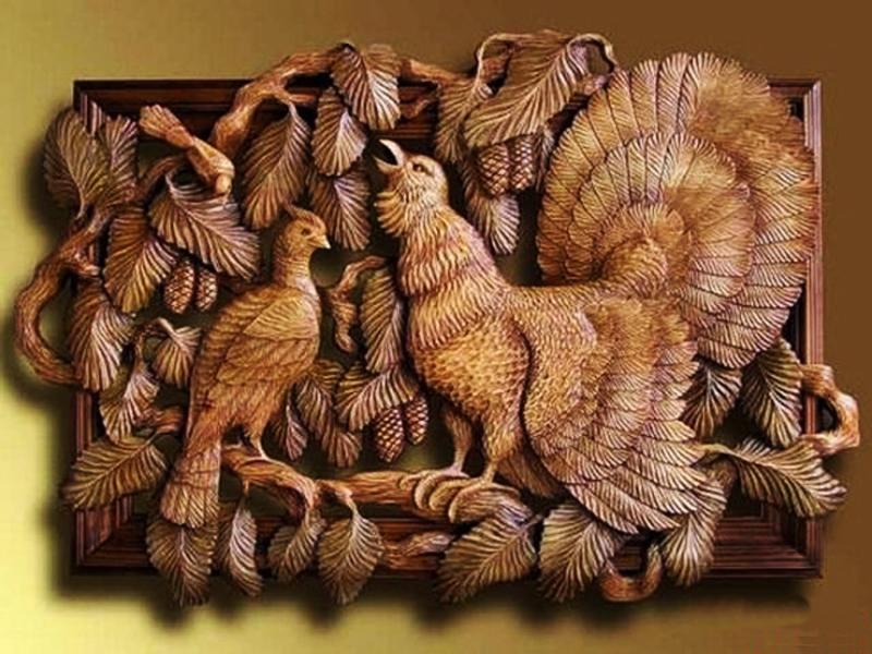 wood engraving machine sample