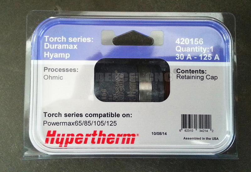 125A hypertherm plasma retaining cap