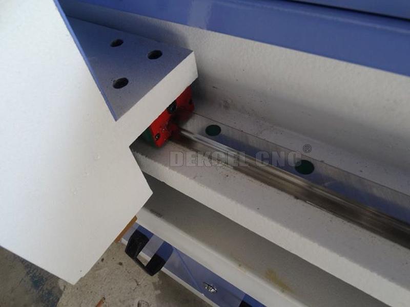 cnc wood engraving machine guide rails