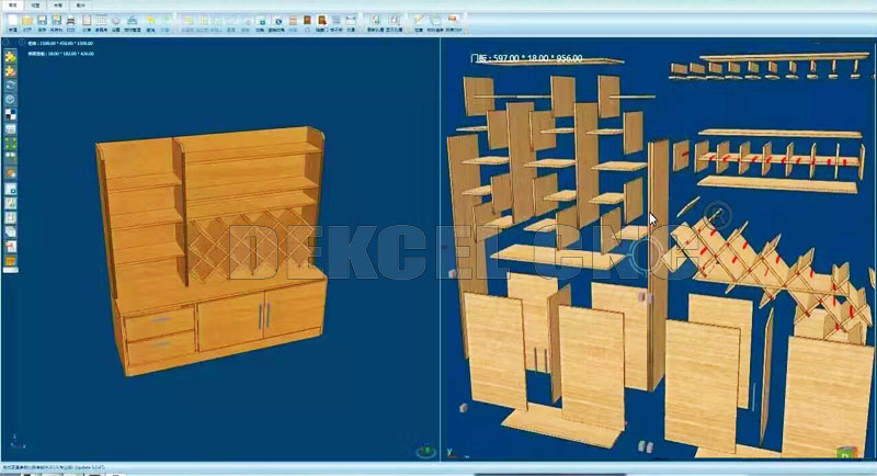 0 nesting software for plate type furniture production line cnc router