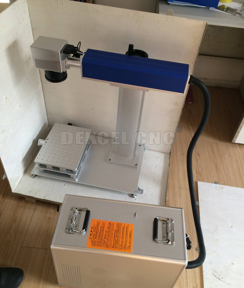 IPG 30w cnc desktop fiber laser marker machine package