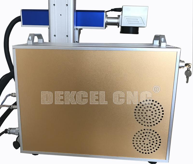 control box fiber laser marking machine