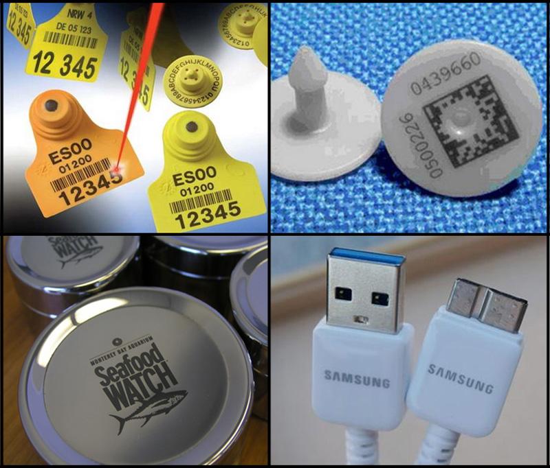 UV laser marking plastic