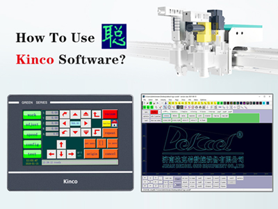 How to use KINCO Digital Knife Cutter Plotter Software?