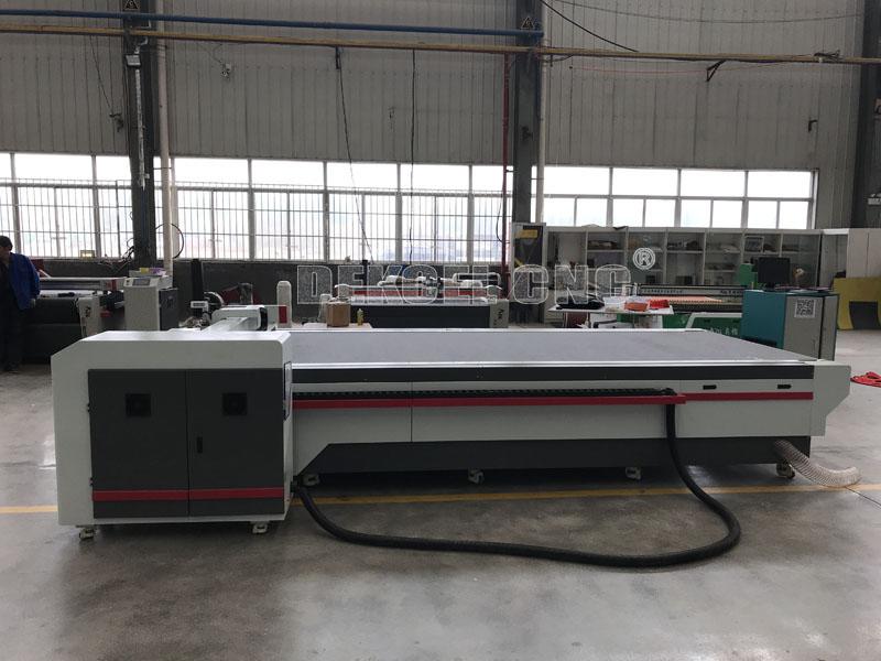 fabric cloth oscillating cutter machine