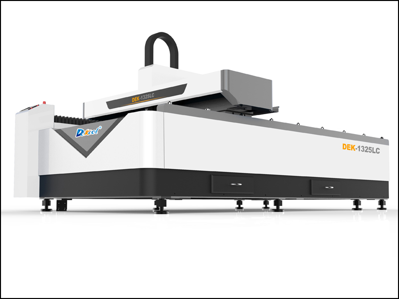 DEK-1325LC Metal fiber sheet laser cutting machine with Co2 non-metal cutting for sale