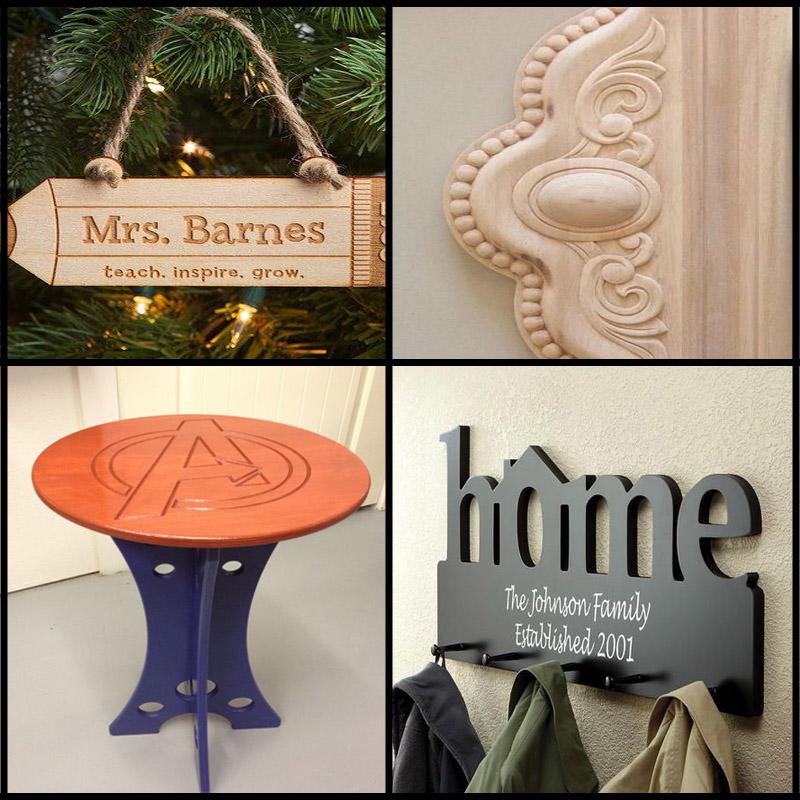 customize furniture production router sample