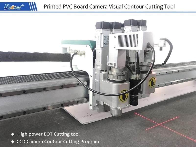 Printed PVC Board Camera Visual Contour Cutting Tool