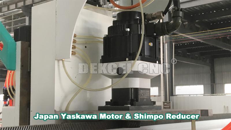 Japan Yaskawa servo motor and SHIMPO reducer