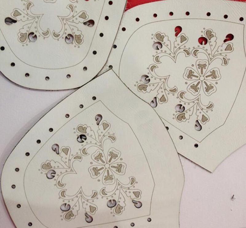 shoe leather laser marking machine