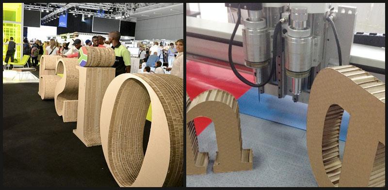 corrugated board oscillation cutting plotter