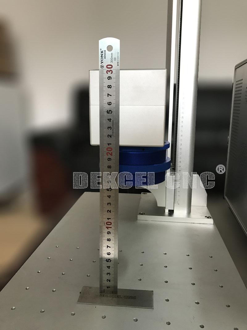steel fiber laser marking machine