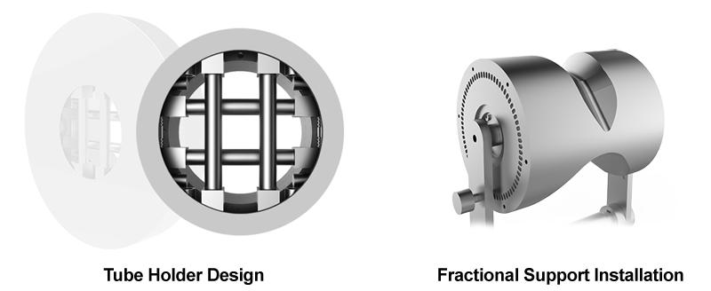 fiber metal tube cutting clamp