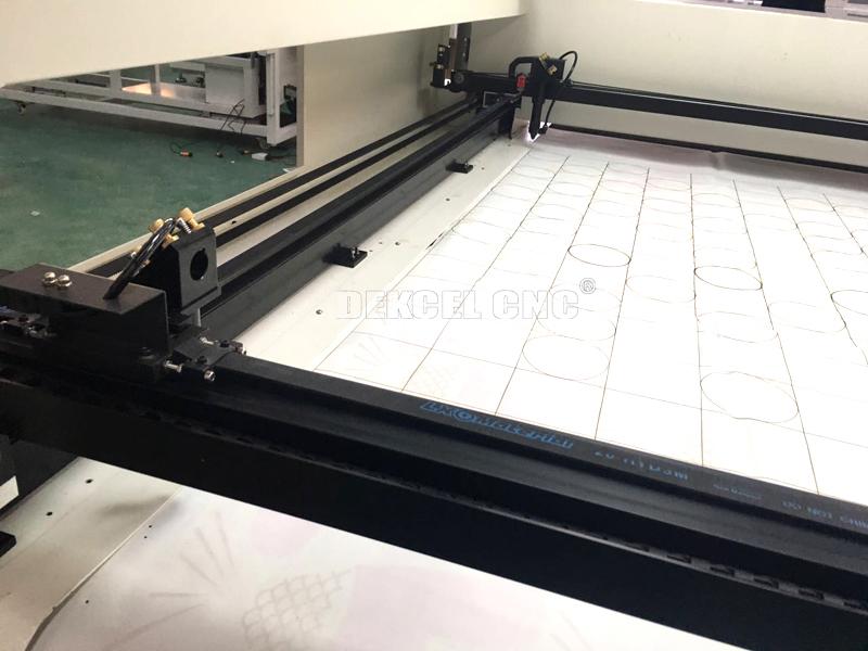 double rail lase cutting machine