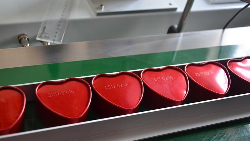 package production line laser makring machine