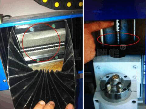 The daily maintenance of guide rail for the cnc router engraving machine