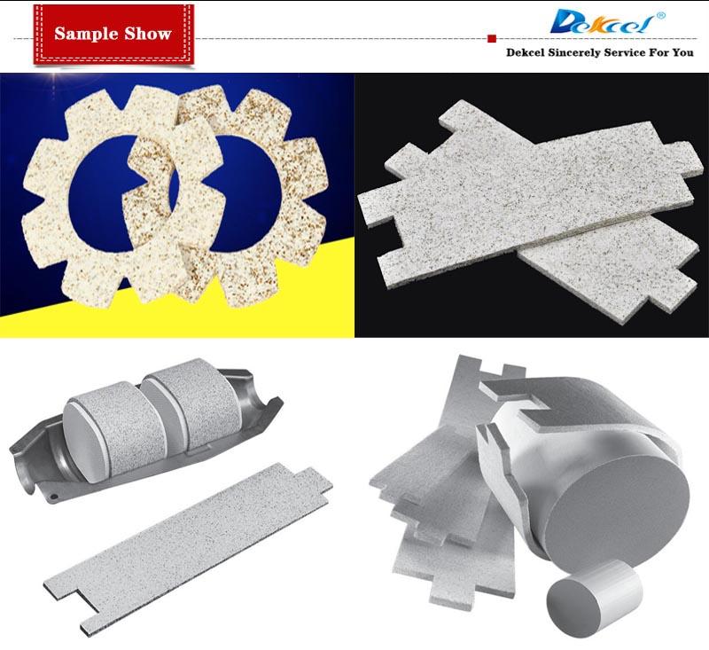 expand gasket insulation ceramic fiber mat cutting machine