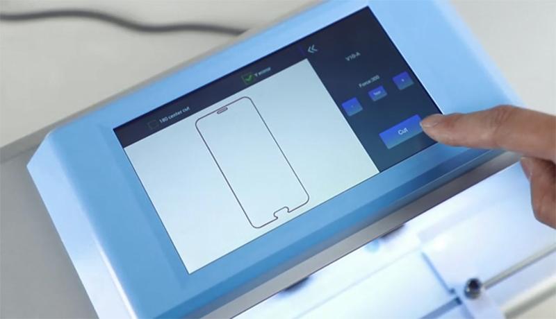 how to cut mobile protector film