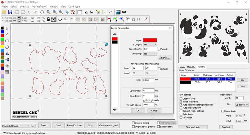 CCD-camera-laser-vision-cutting-software