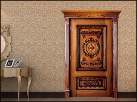 wood doors egraved by cnc router