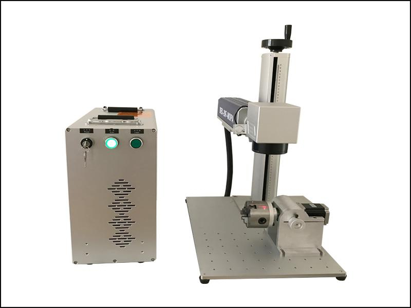 20W JPT Mopa Fiber laser color engraving machine from China ...
