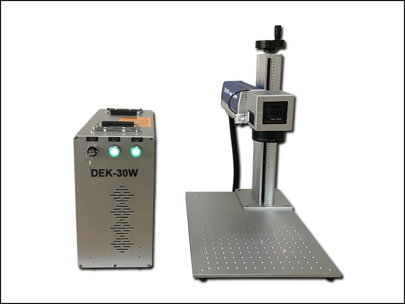 Dekcel Cnc Handheld Ipg Raycus 30w Fiber Metal Copper Aluminium